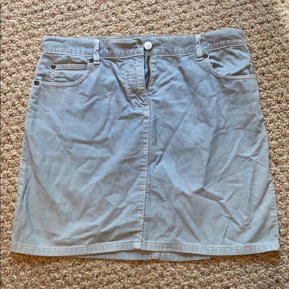 J Crew mini Corduroy Skirt